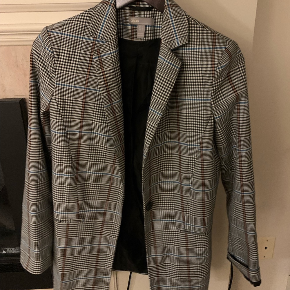 Asos plaid blazer